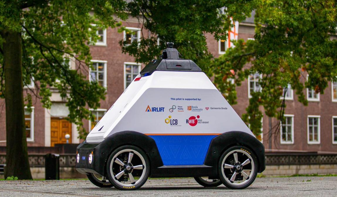 BUas introduces autonomous delivery robot