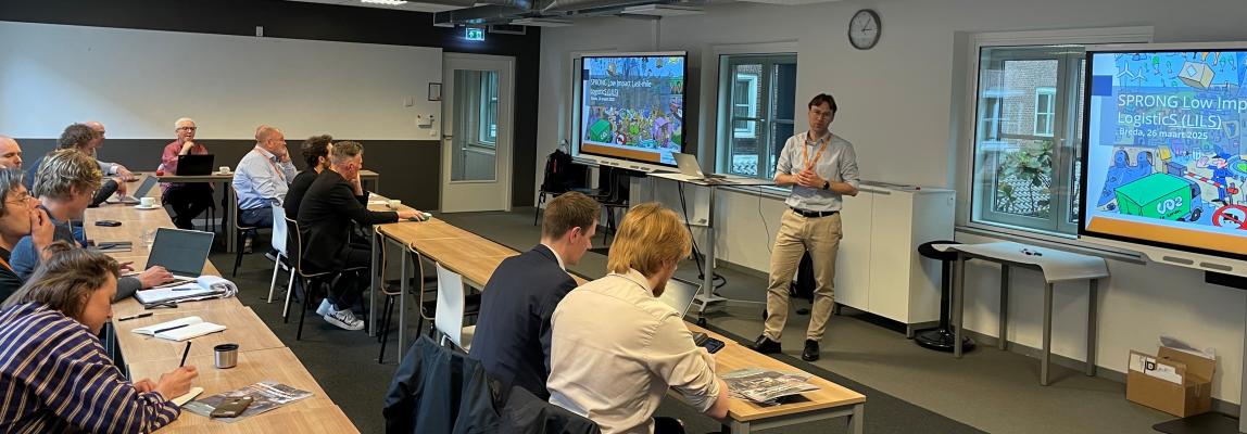 Succesvolle Kick-off van SPRONG LILS: samen naar duurzame stadslogistiek