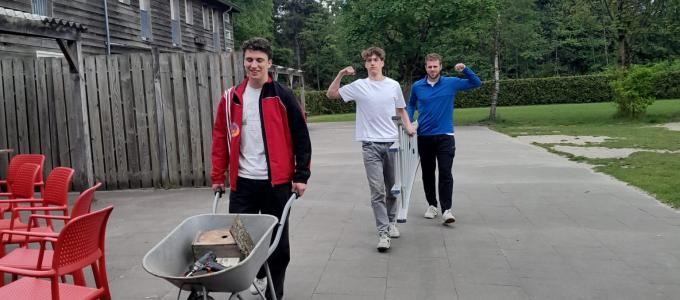 Behind the scenes of the ABEL Intro Committee’s team-building activity